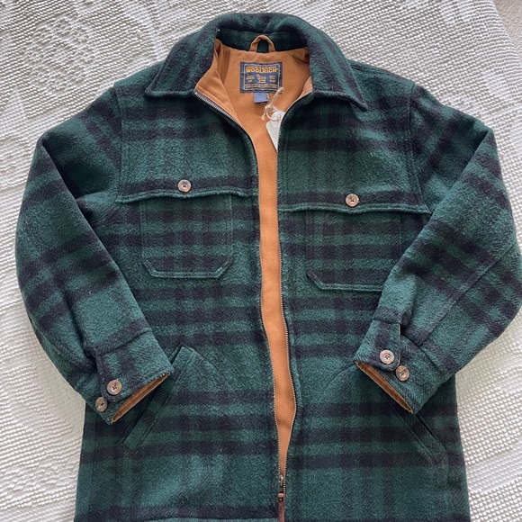 Woolrich Jackets & Blazers - Vintage Woolrich green and black plaid jacket size small